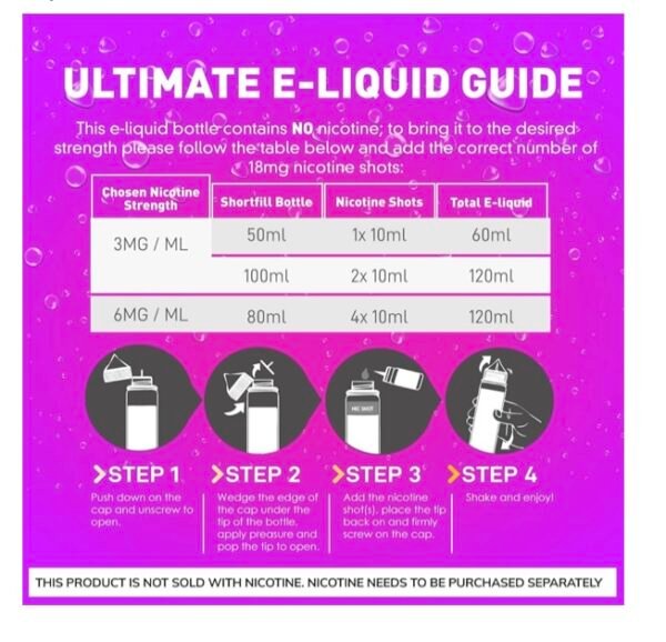 Fantasi Ice E-Liquid(70/30)100ml  0 Nicotine - Image 14