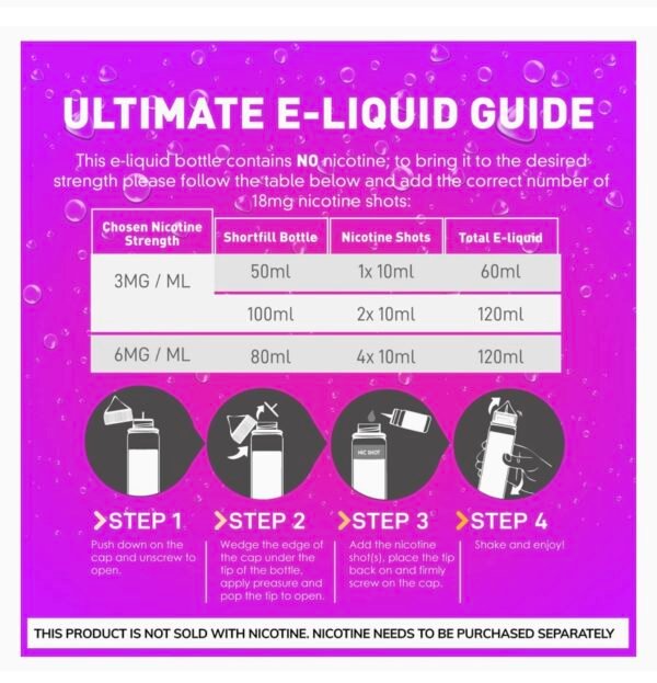 Fantasi Ice E-Liquid(70/30)100ml  0 Nicotine - Image 13